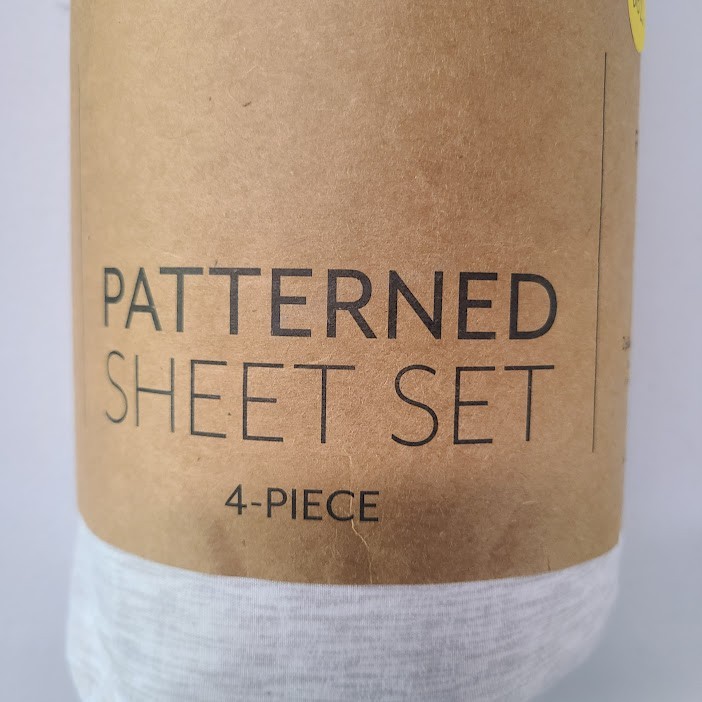 Hypoallergenic 4 Piece Full Sheet Set Color Gray