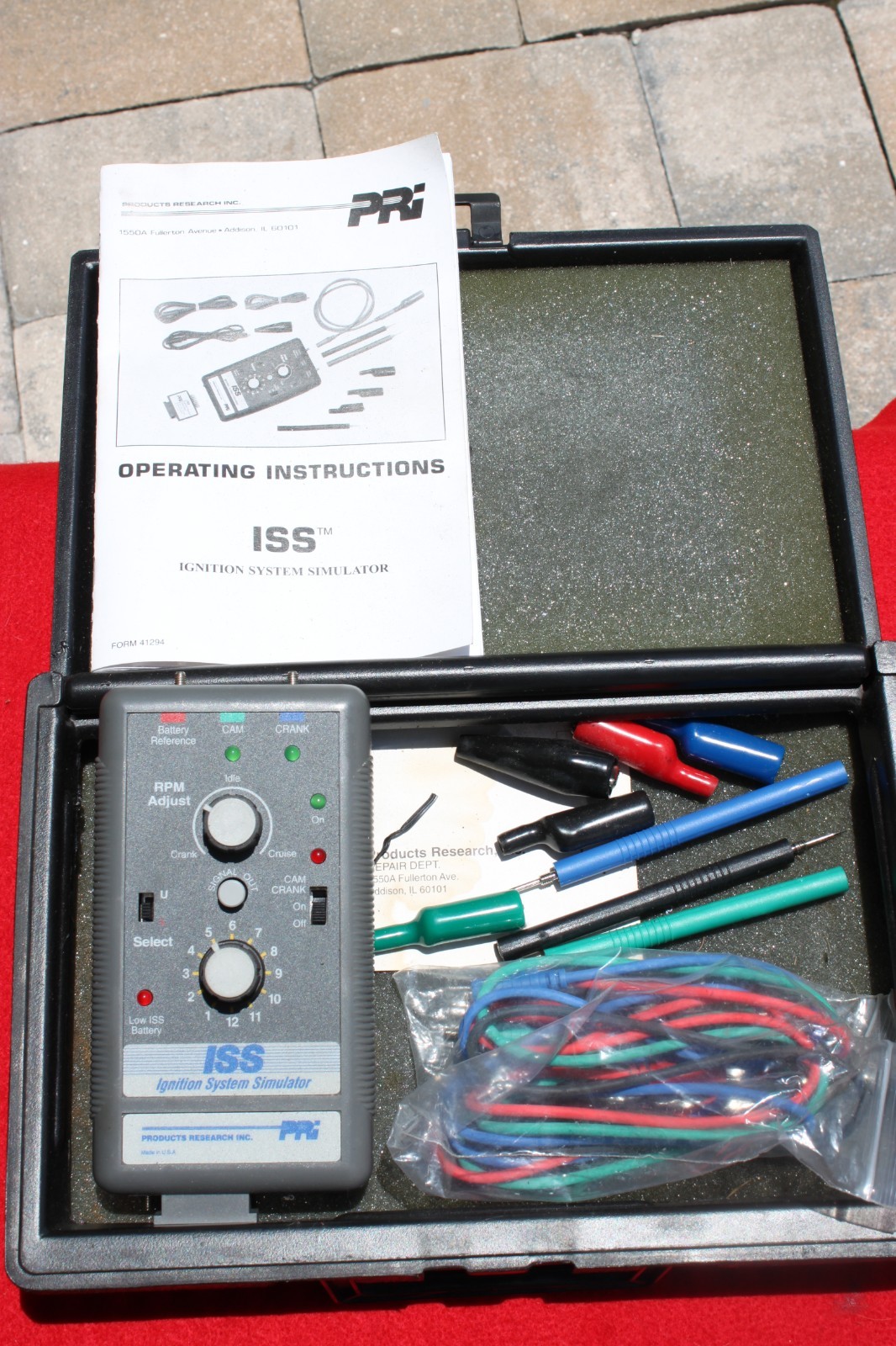 Products Research PRI ISS Ignition System Simulator DIS Tester GM Complete Kit