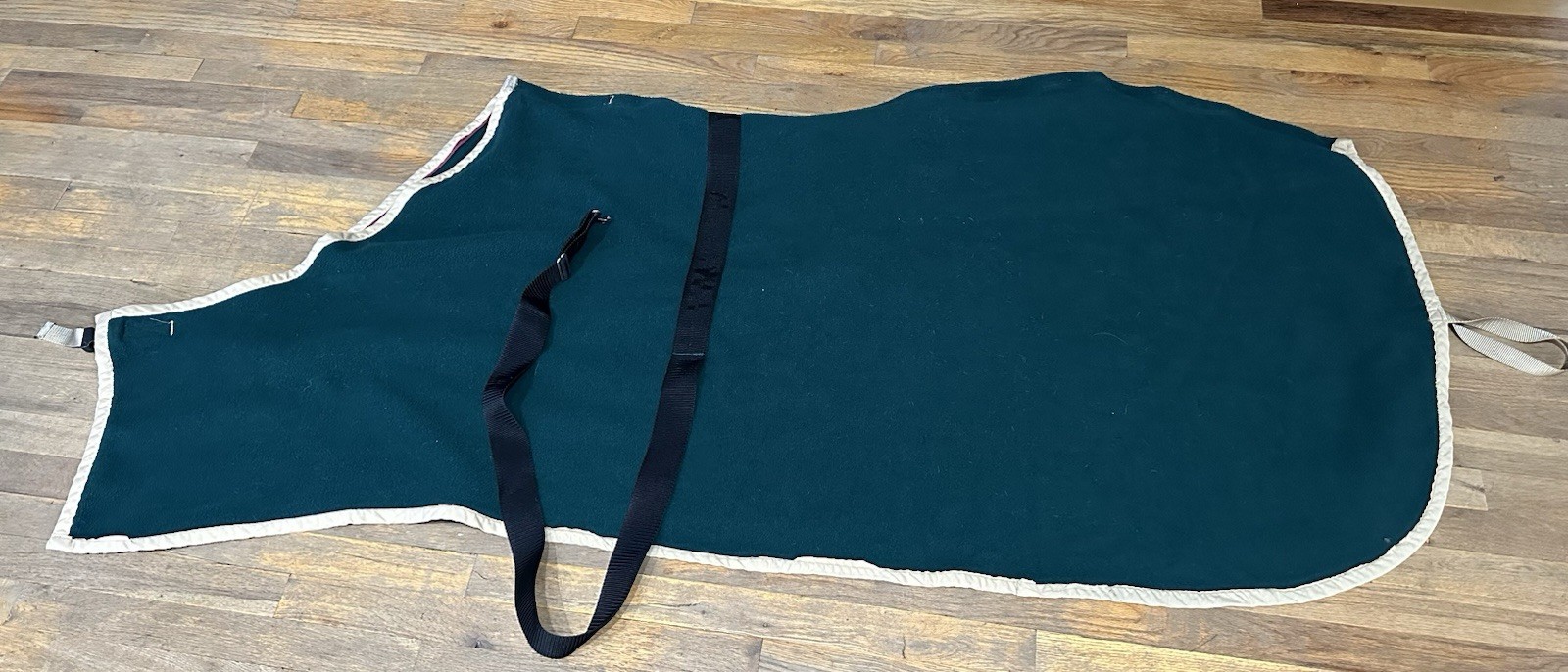Horse Tack - 73” Green Fleece Cooler Sheet