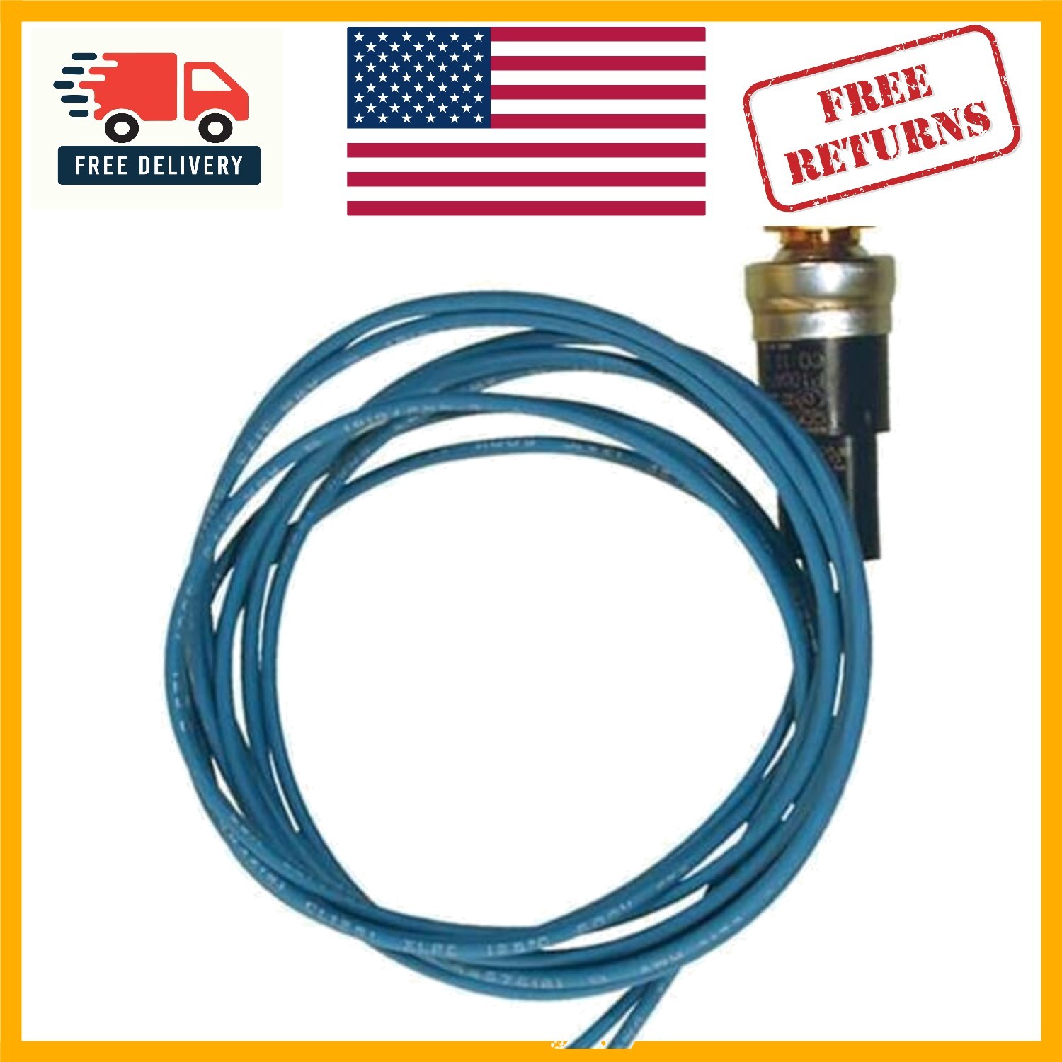 Certified 5-Inch Pressure Switch - Durable & Reliable for HVAC Systems