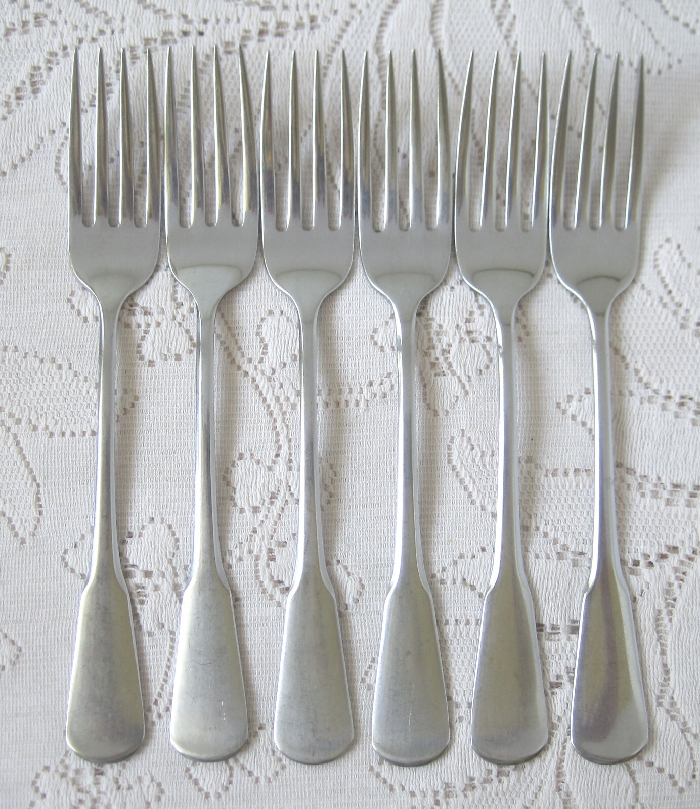 ONEIDA Stainless Flatware Colonial Boston Satin Minute Man Forks