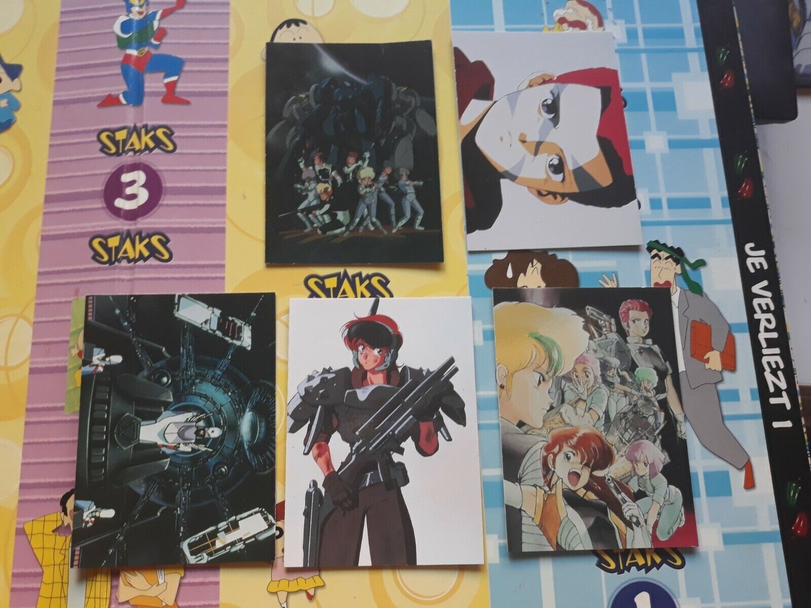 5 TRADING CARD US MANGA CORP THE MASTERS OF JAPANIMATION GALL FORCE KENICHI SONO