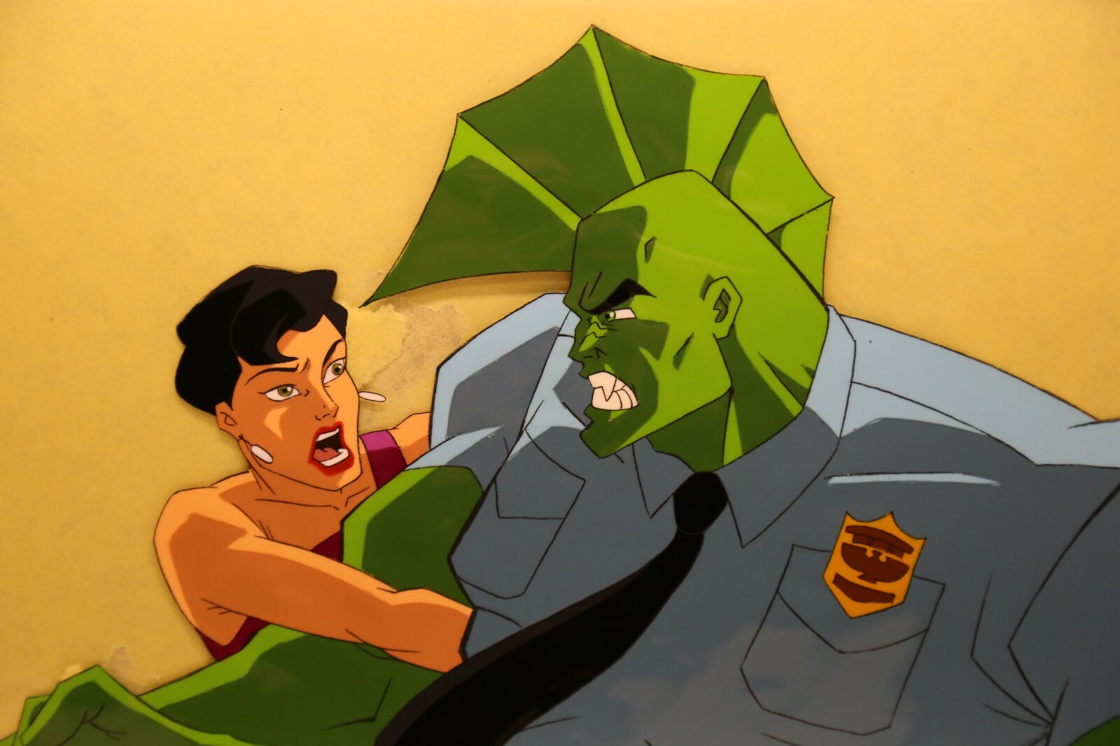 Savage Dragon Original Production Cel 115-4 - Used Condition