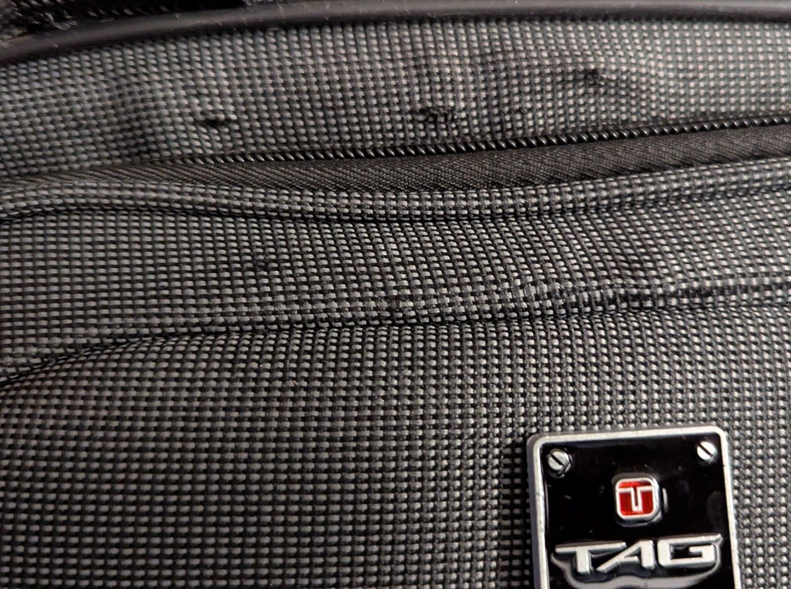 TAG Laptop Messenger Shoulder Bag Gray Black