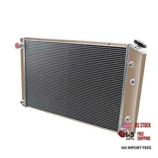 4 Row Aluminum Radiator Replacement for 1981-1991 Chevy/GMC C/K C10 C20 C30