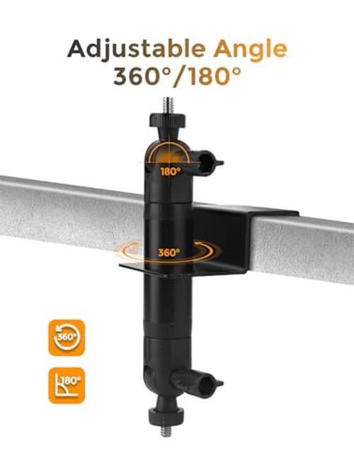 2-in-1 Gutter Mount for Blink Camera & Solar Panel, Compatible with Blink