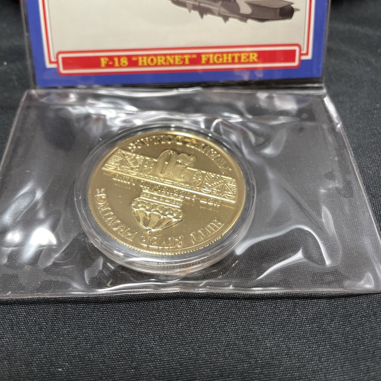 F-18 “ Hornet” Fighter, Souvenir Coin