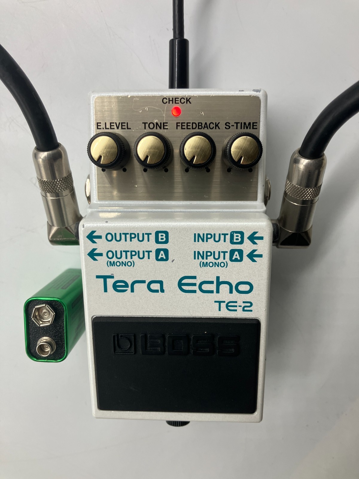 Boss TE-2 Tera Echo Reverb 2013 w/Box Working Z7C3124