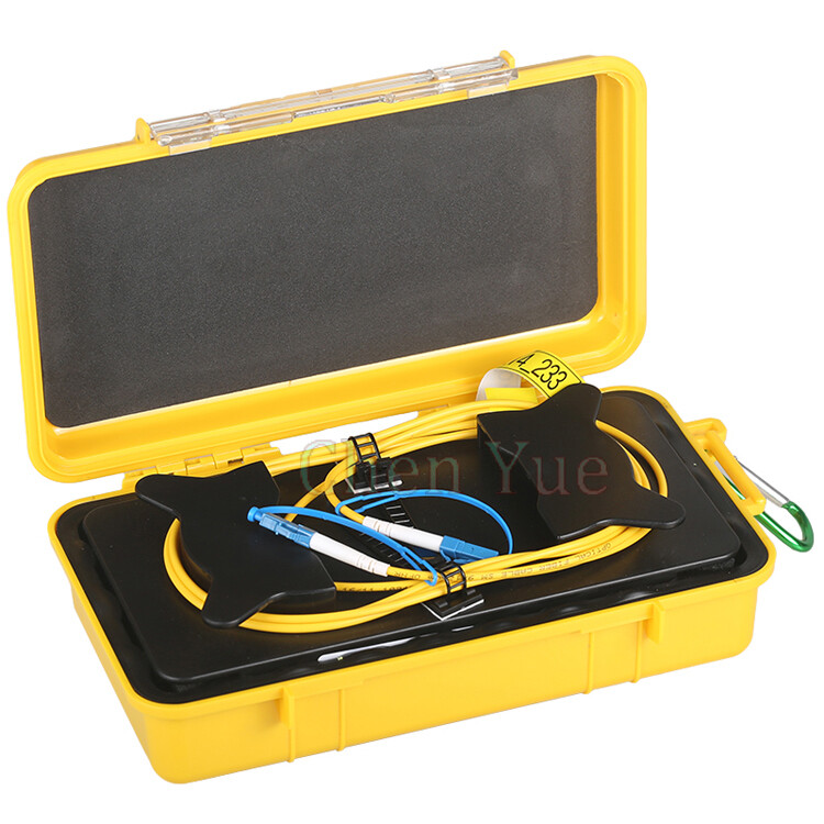 Fiber Optic Launch Box Dummy Fiber G.652D 1000M LC/UPC-LC/UPC OTDR Launch Cable