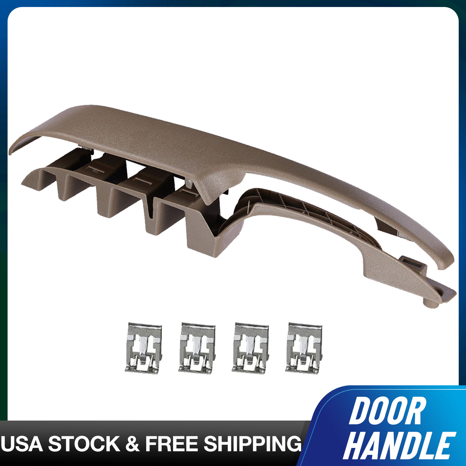 For Chevy Express GMC Savana 03-19 Passenger Side Inner Door Pull Handle Armrest