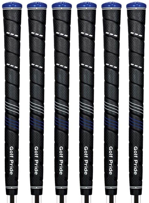 Golf Pride CP2 Wrap Standard Size Golf Grips With Plus4 Technology - Set of 6