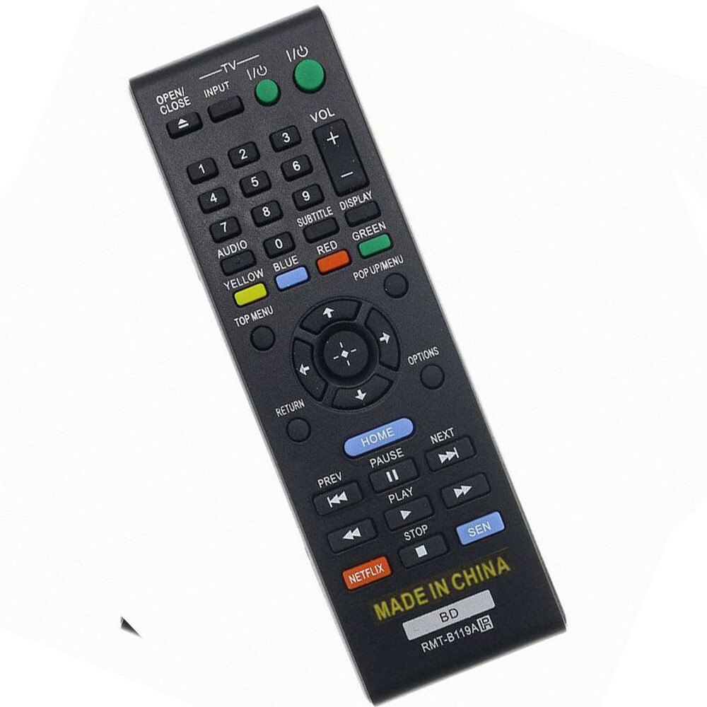 Remote Control For Sony BDP-BX58 BDPS480 BDP-S483 BDP-S580 Blu-Ray DVD Player