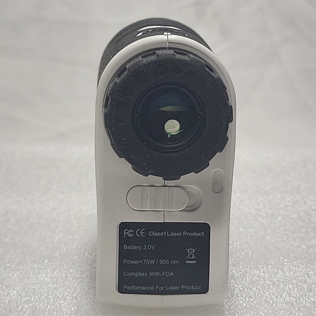 PEAKPULSE Golf Laser Rangefinder LE600AG White (missing carrying bag) open box