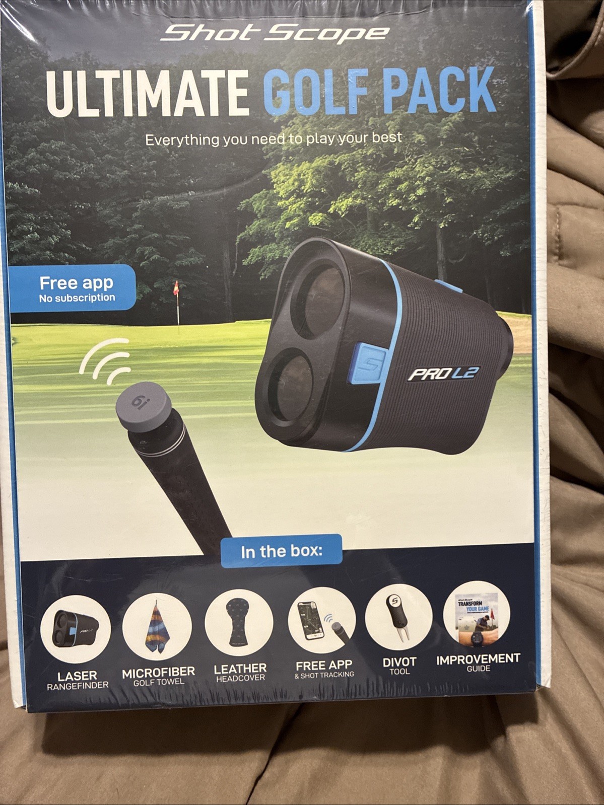 Shot Scope Ultimate Golf Pack Everything You Need In Box
