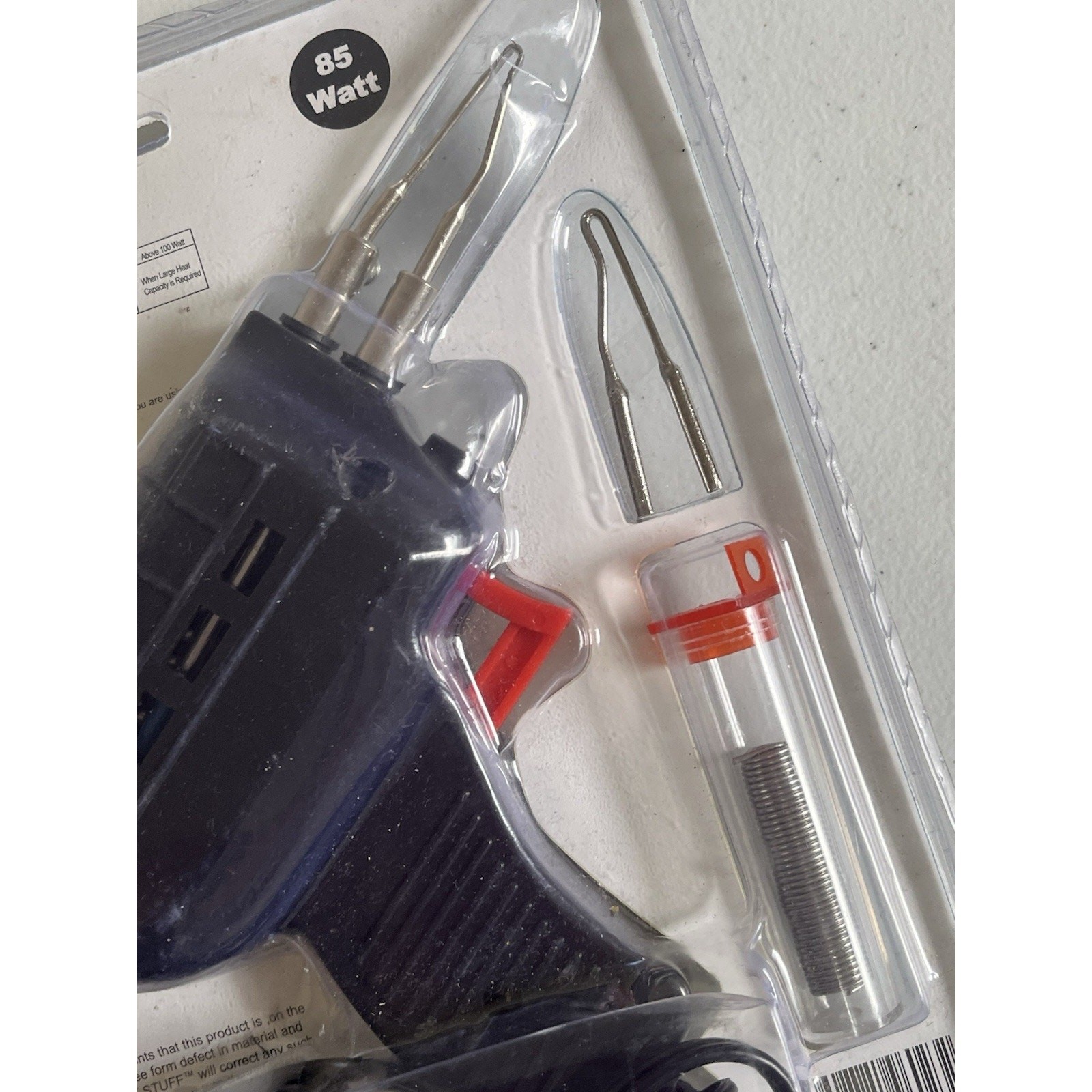 New Tuff Stuff Tools 85 Watt Trigger Controlled Soldering Gun Kit sealed package
