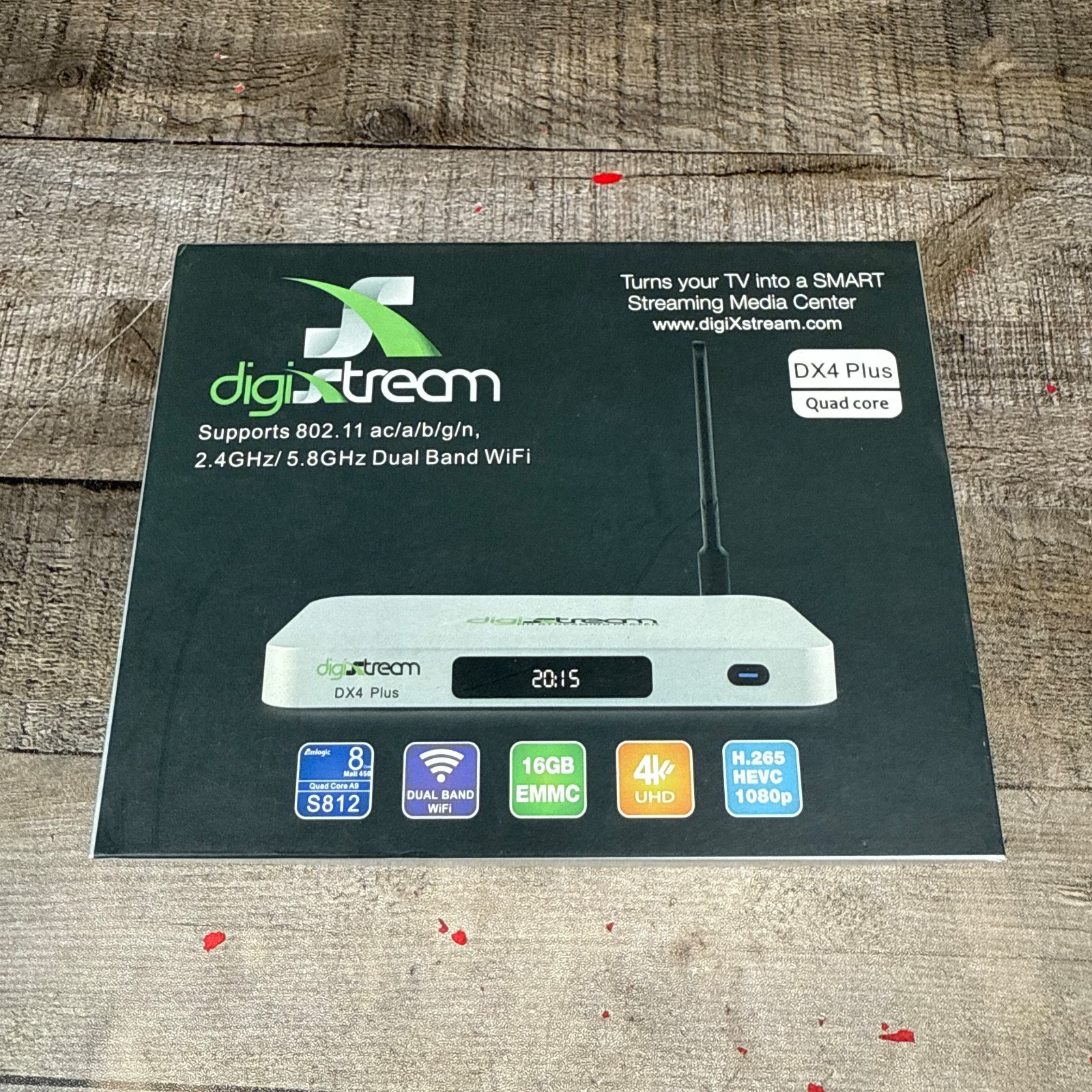 DigiXStream DX4 Plus Streaming Media Box