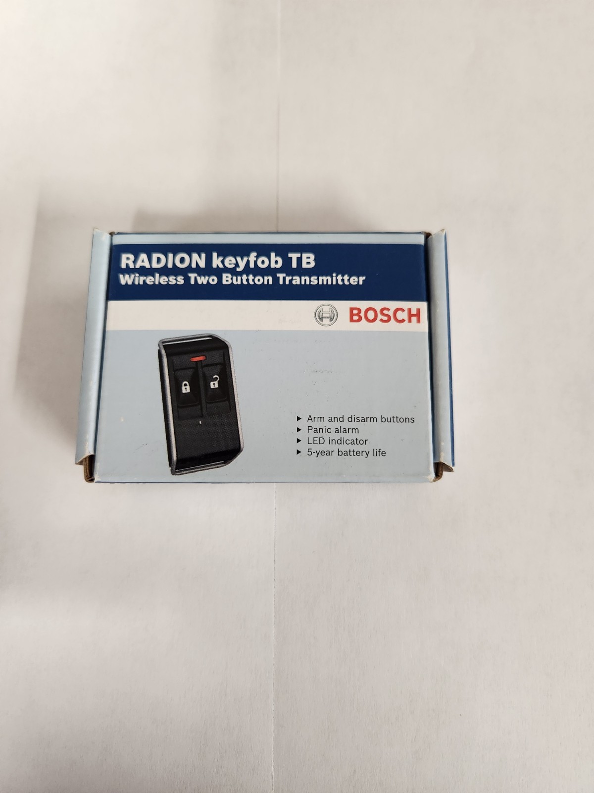 Bosch Security RFKF-TB-A Radion Wireless 2 Button Key Fob Transmitter
