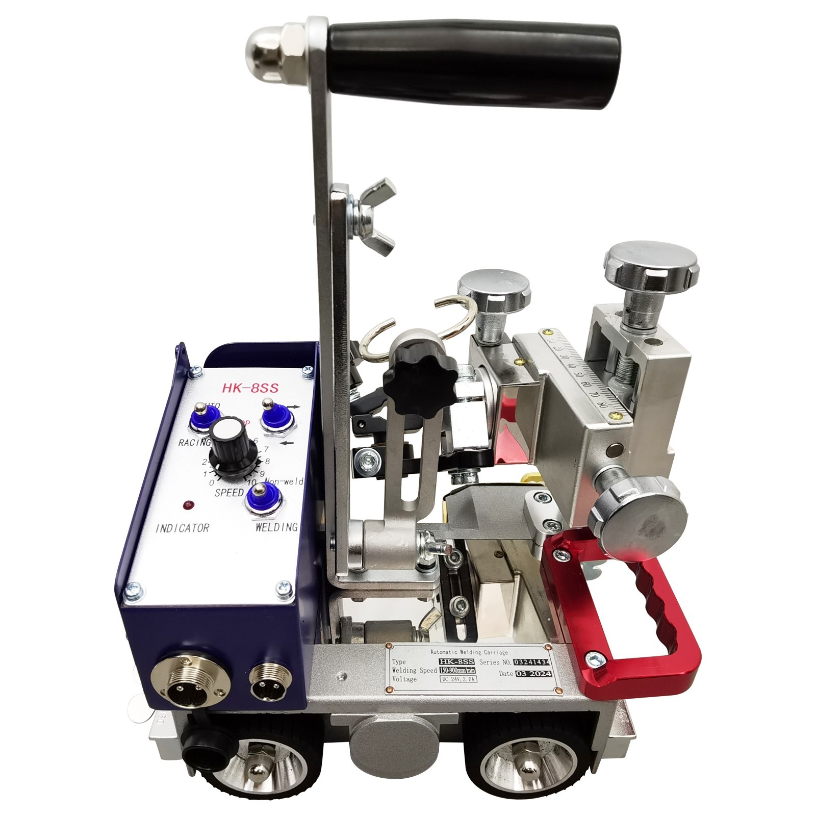 110V Portable Welding Trolley Auto Welding Machine Carriage 50Kg Adsorbability