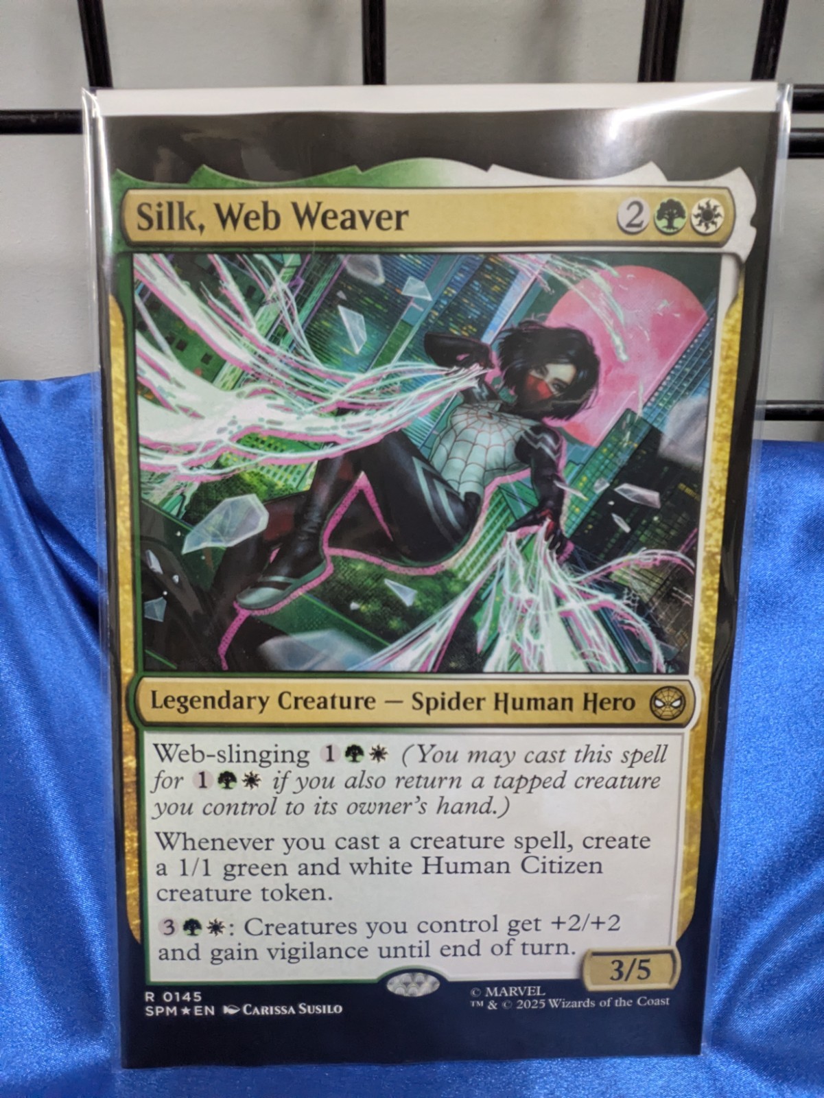Daredevil #3 Carissa Susilo Magic: The Gathering Variant Silk, Web Weaver