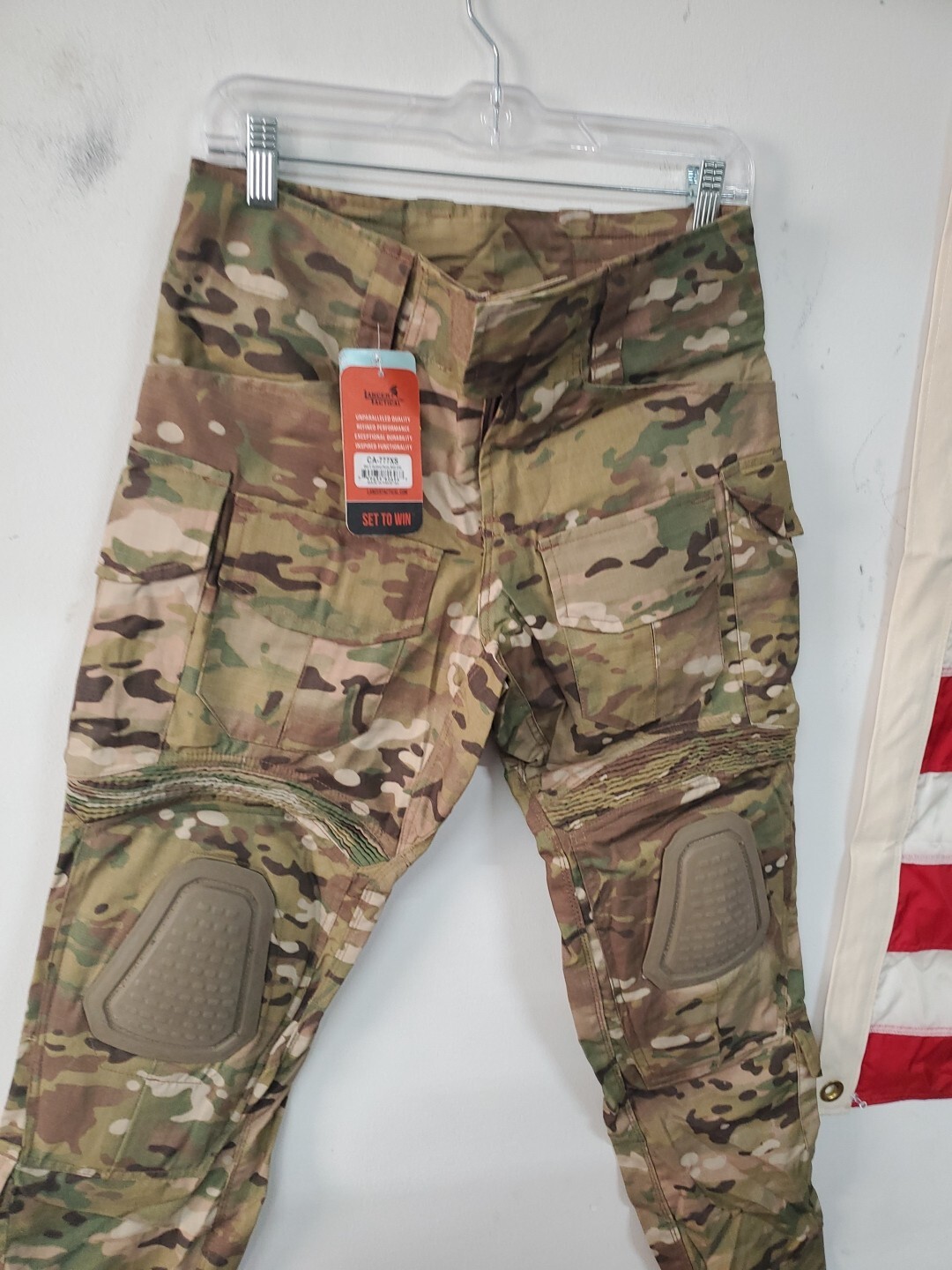 Lancer Tactical Combat Pants  Camouflage Ocp Multicam  X Small With Pads