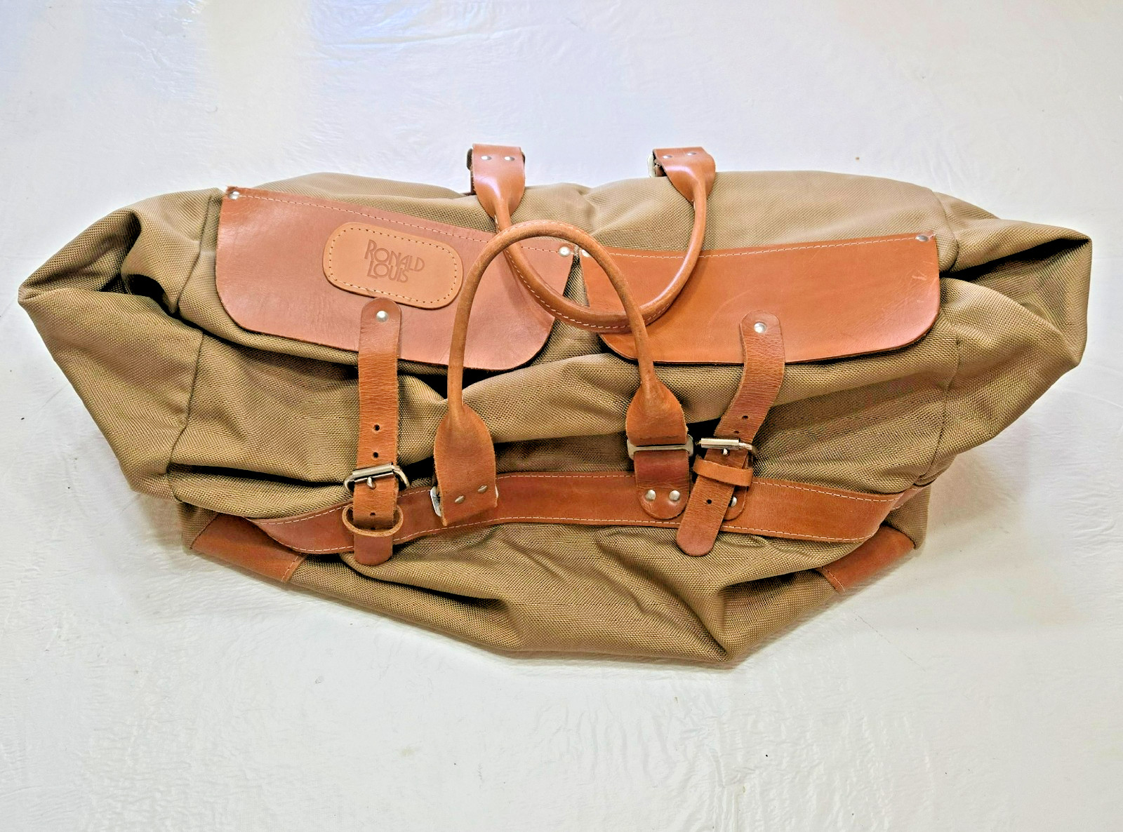 Ronald Louis weekender bag