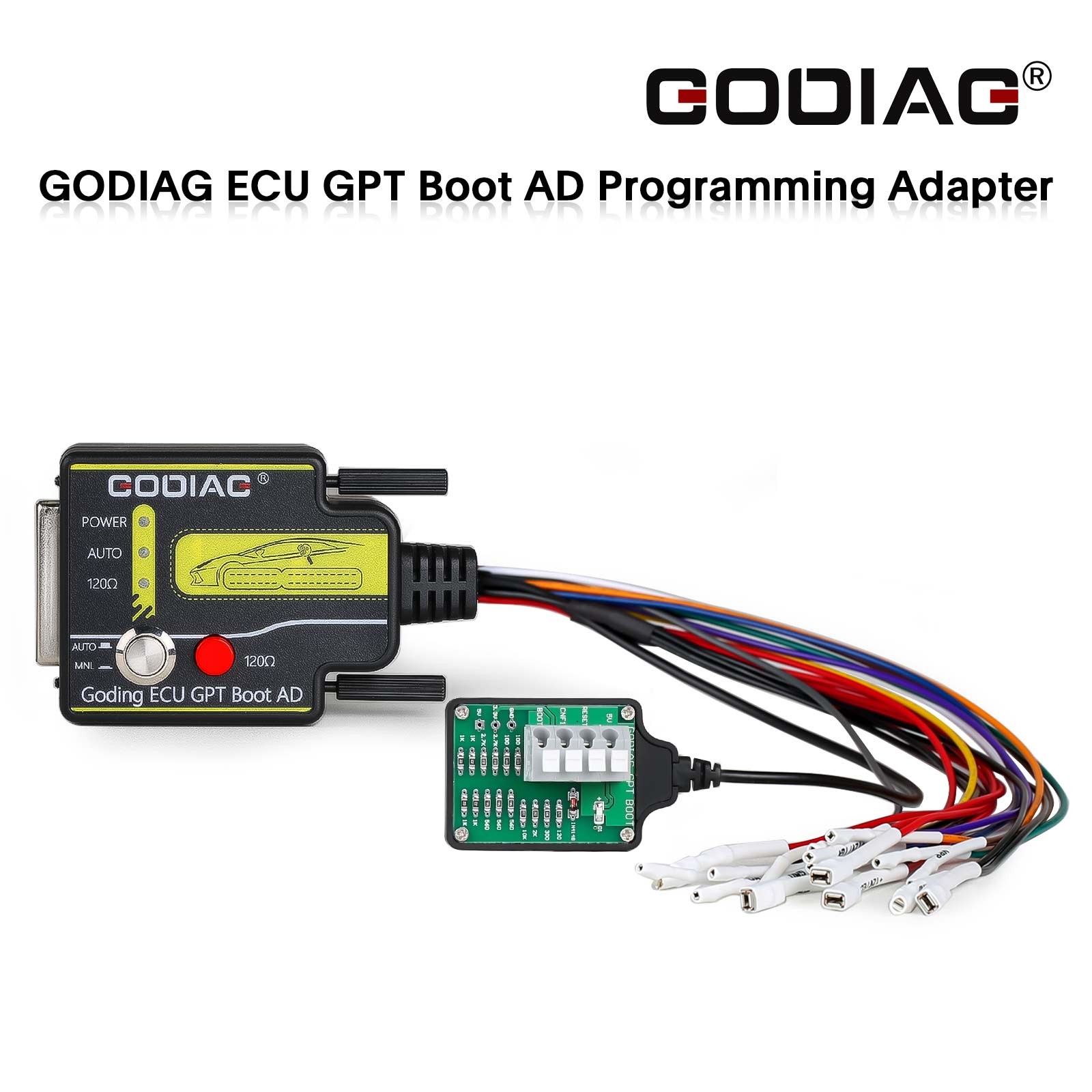 GODIAG ECU GPT Boot AD Progarmmer Adapter for ECU Read & Writing J2534/FoxFlash