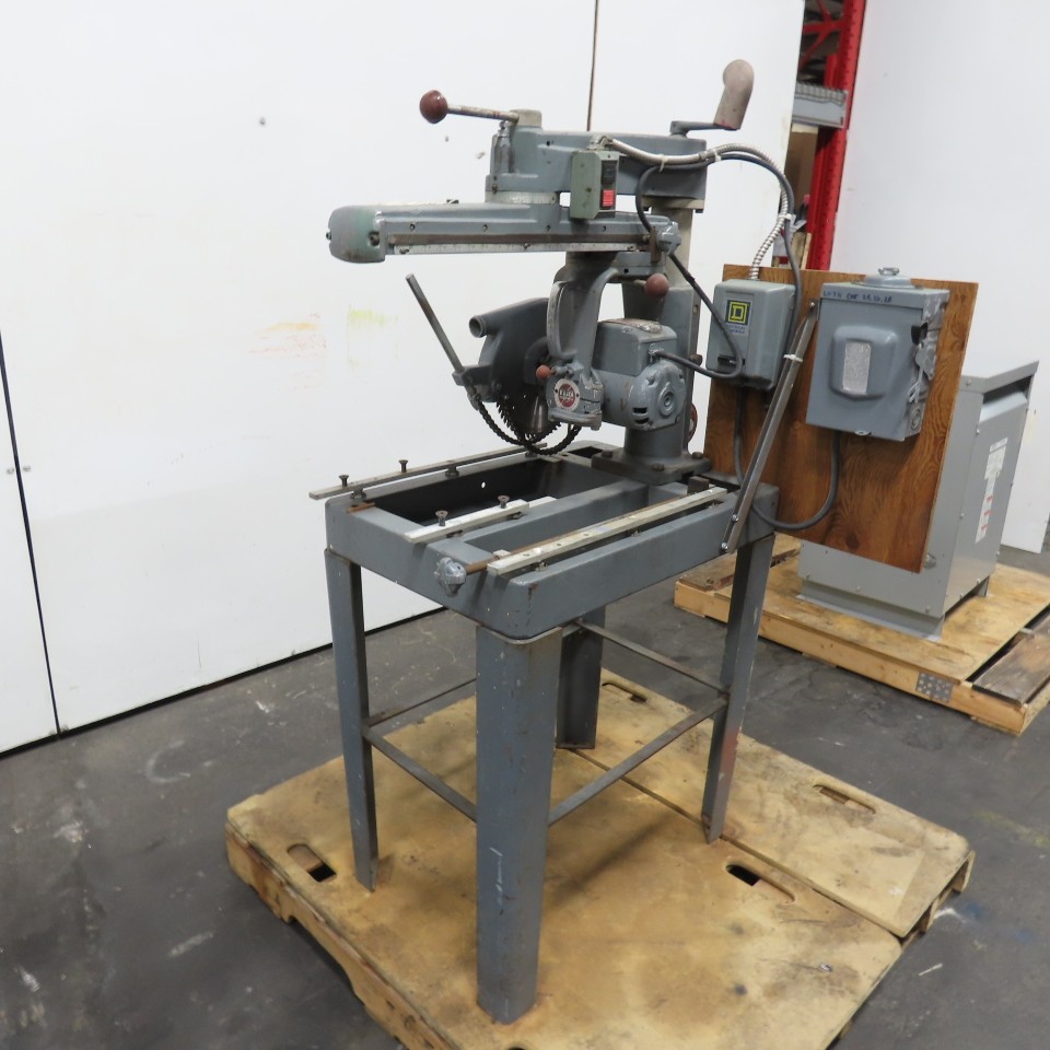 Delta Rockwell 30-C 2HP 10" Radial Arm Saw 3Ph 220/440V 3450RPM Tested