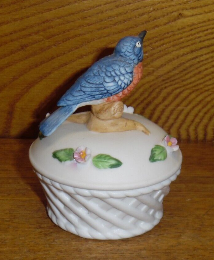 Lefton China 2575 Bird Trinket Box