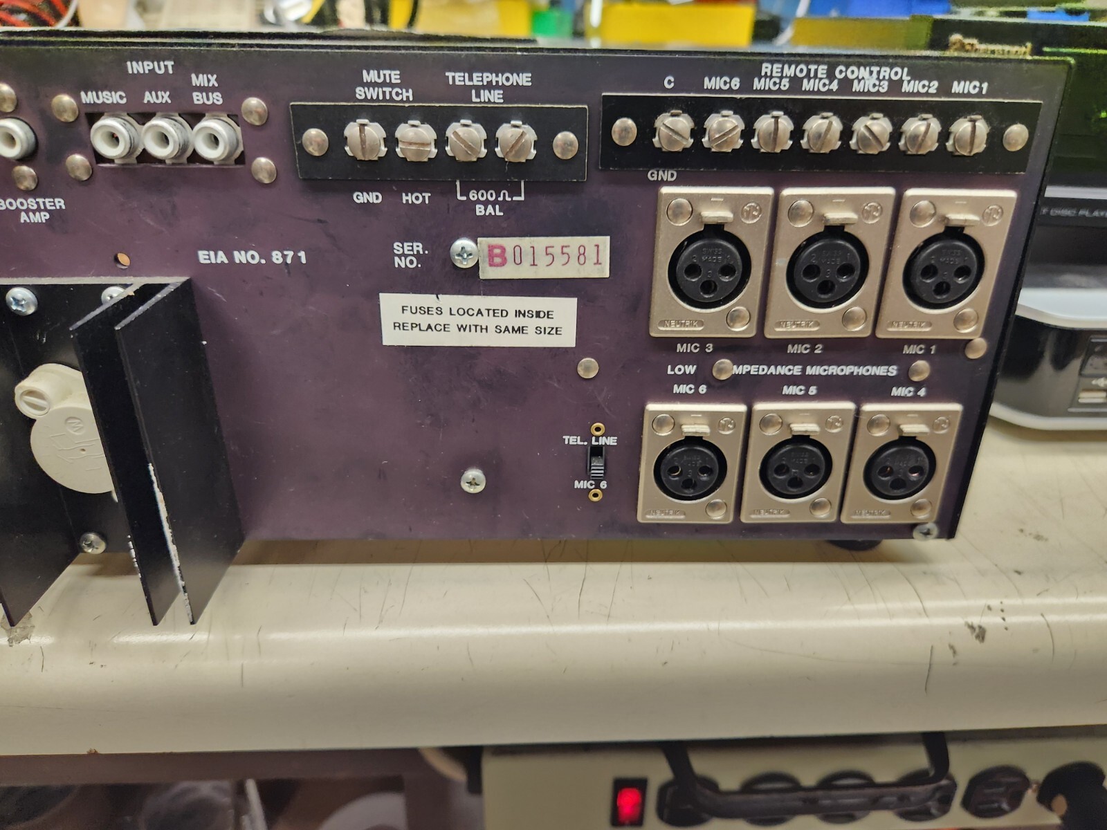 Grommes Precision Amplifier Model GT 60 TESTED WORKING