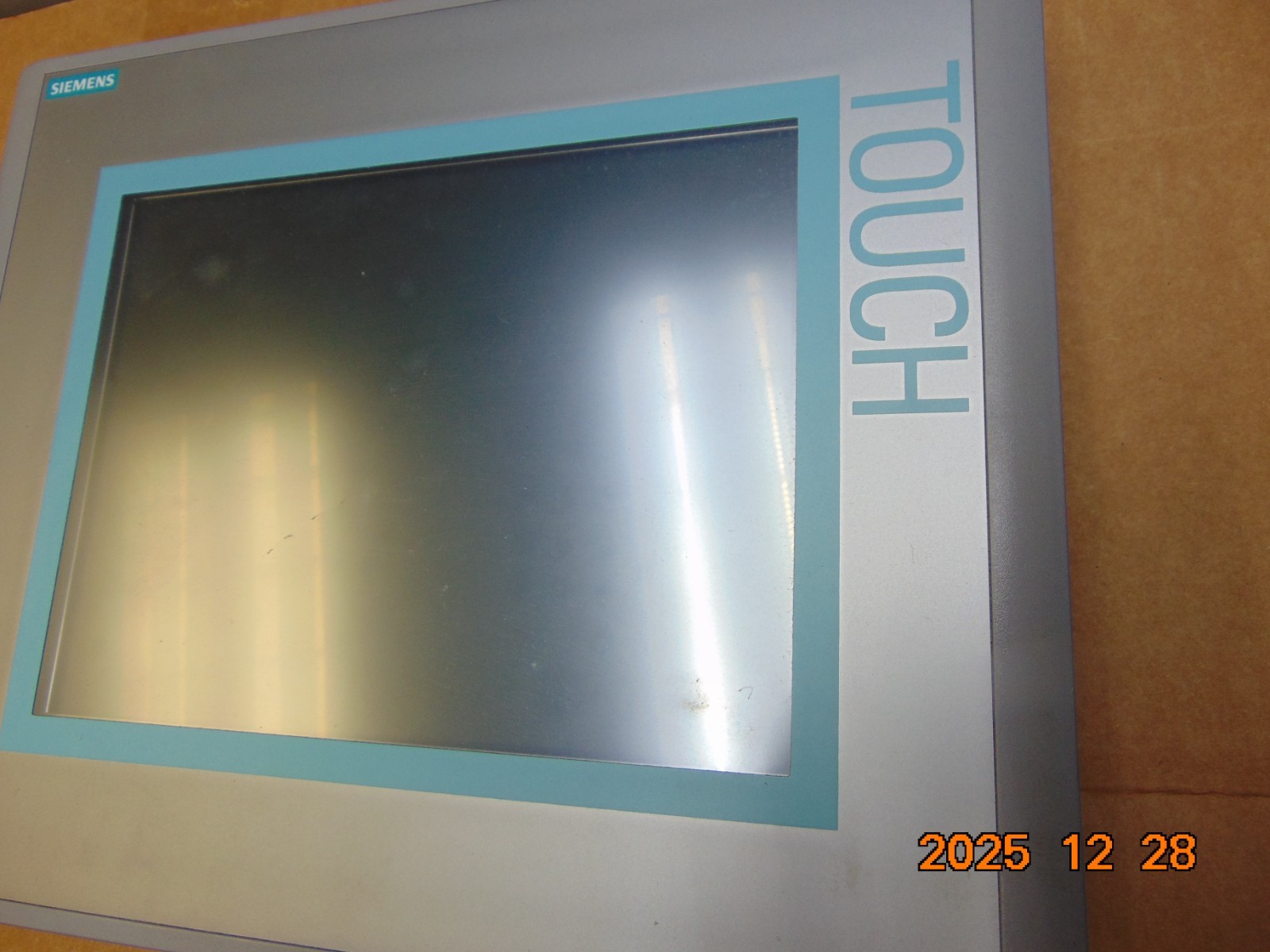 SIEMENS 10" SIMATIC TOUCHSCREEN MULTI PANEL MP277 6AV6 643-0CD01-1AX1