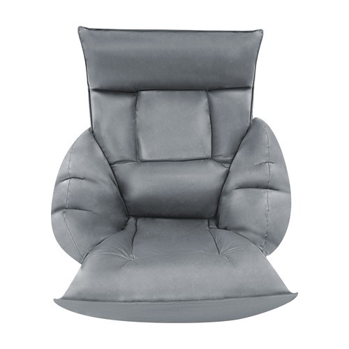Adjustable Lazy Sofa Floor Chair Seating with Armrests for Living Room Bedroom