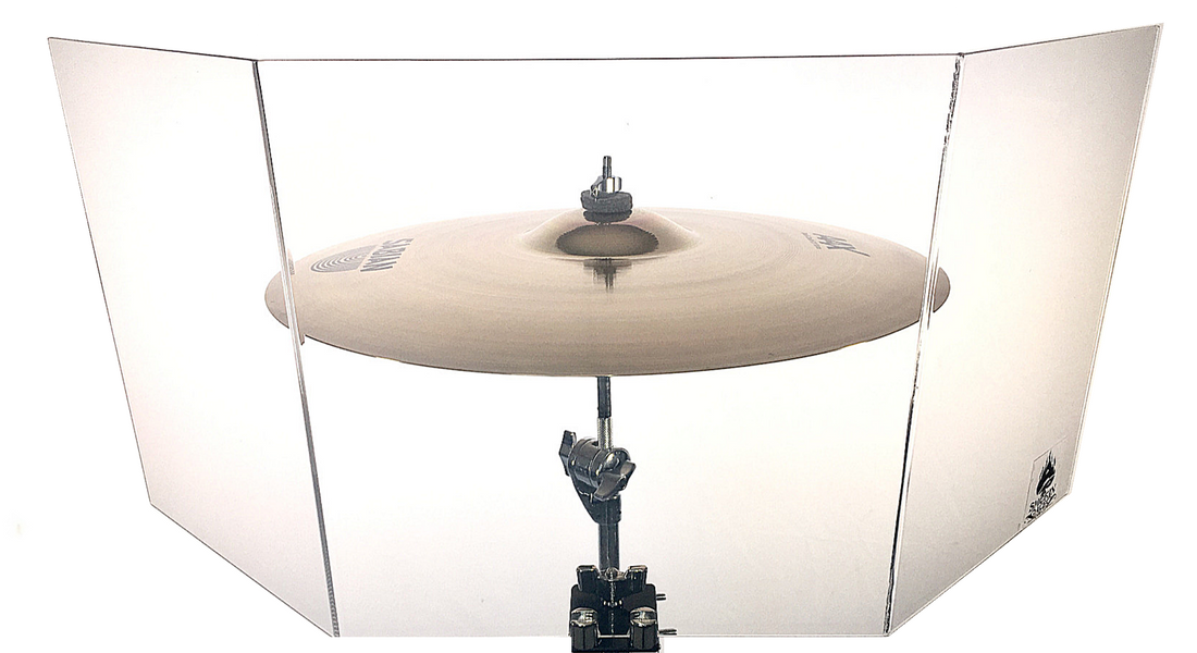 NEW!!! DRUM / CYMBAL SHIELD FOR CYMBALS UP TO 24" - Decrease Cymbal Volume 40%