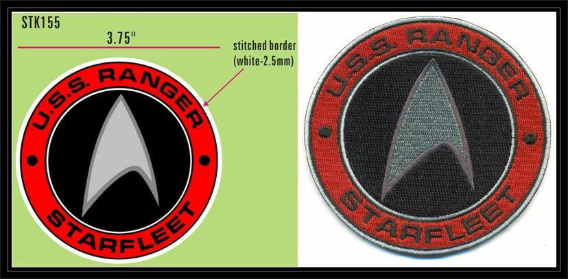 STAR TREK USS RANGER STARFLEET PATCH - STK155