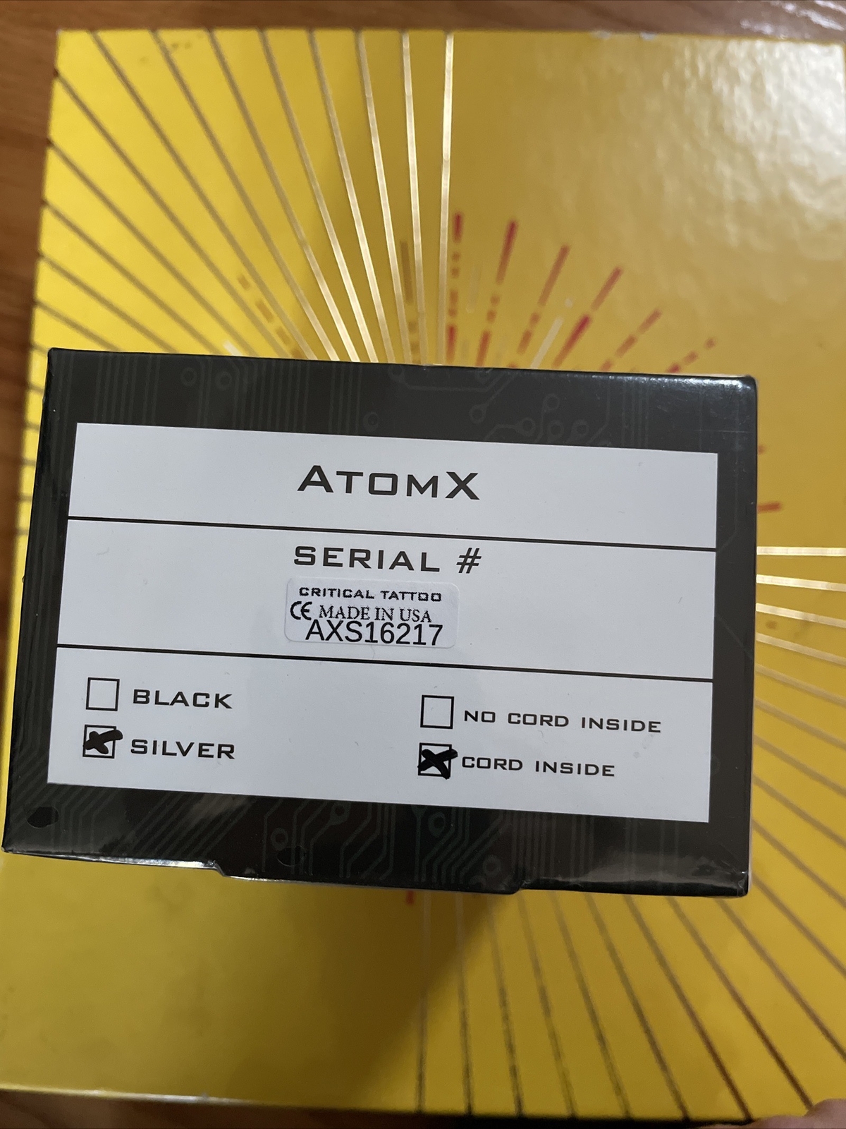 ATOMX SILVER