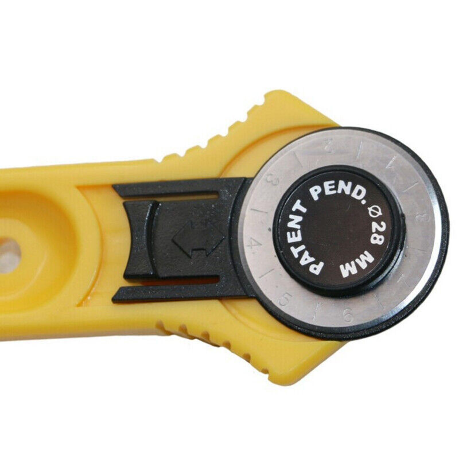 Portable Diameter 28MM Paper Leather Cloth Solid Wheeled Cutting Tools