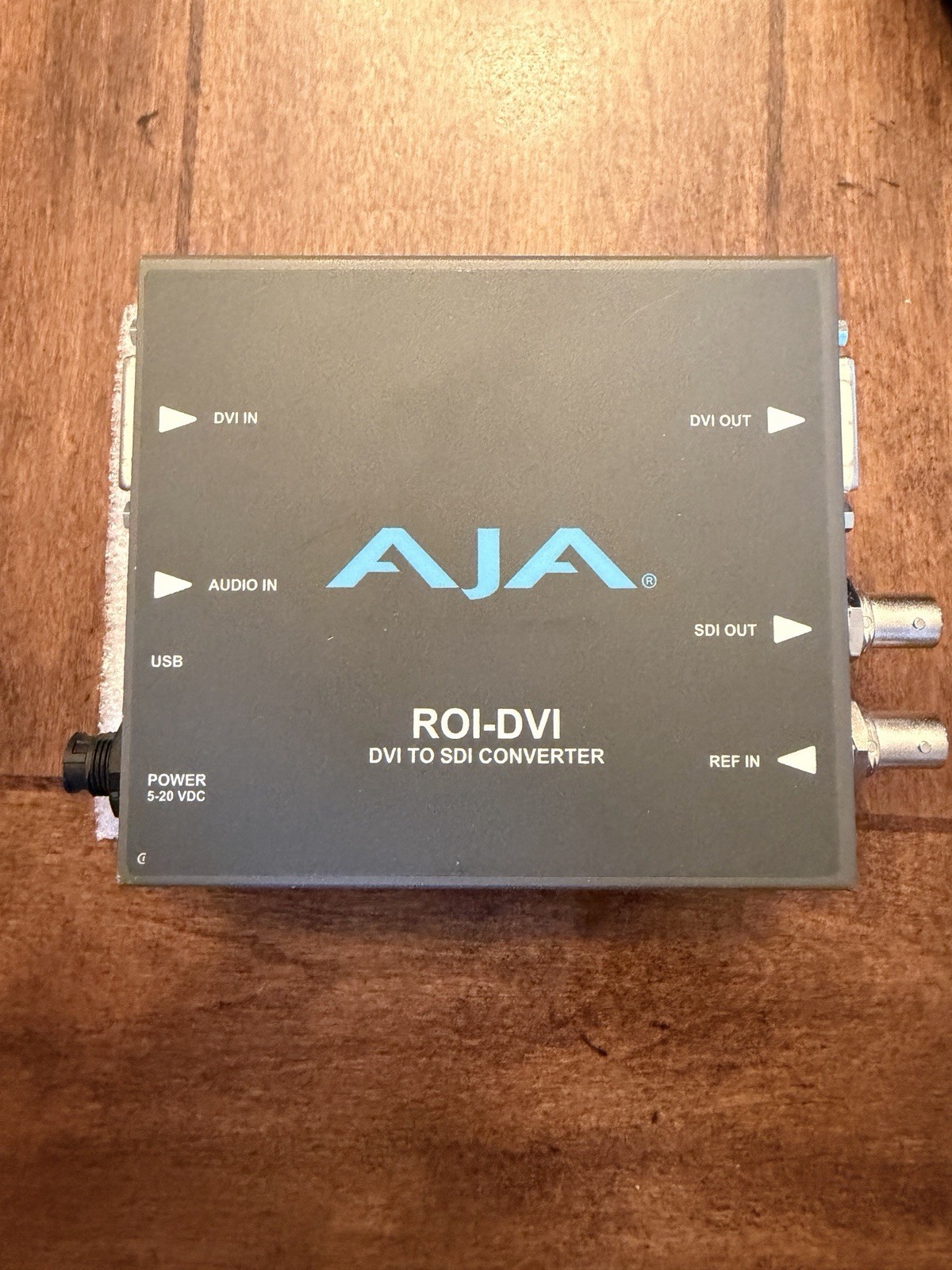 AJA ROI-DVI DVI to SDI Converter with power supply & usb cable