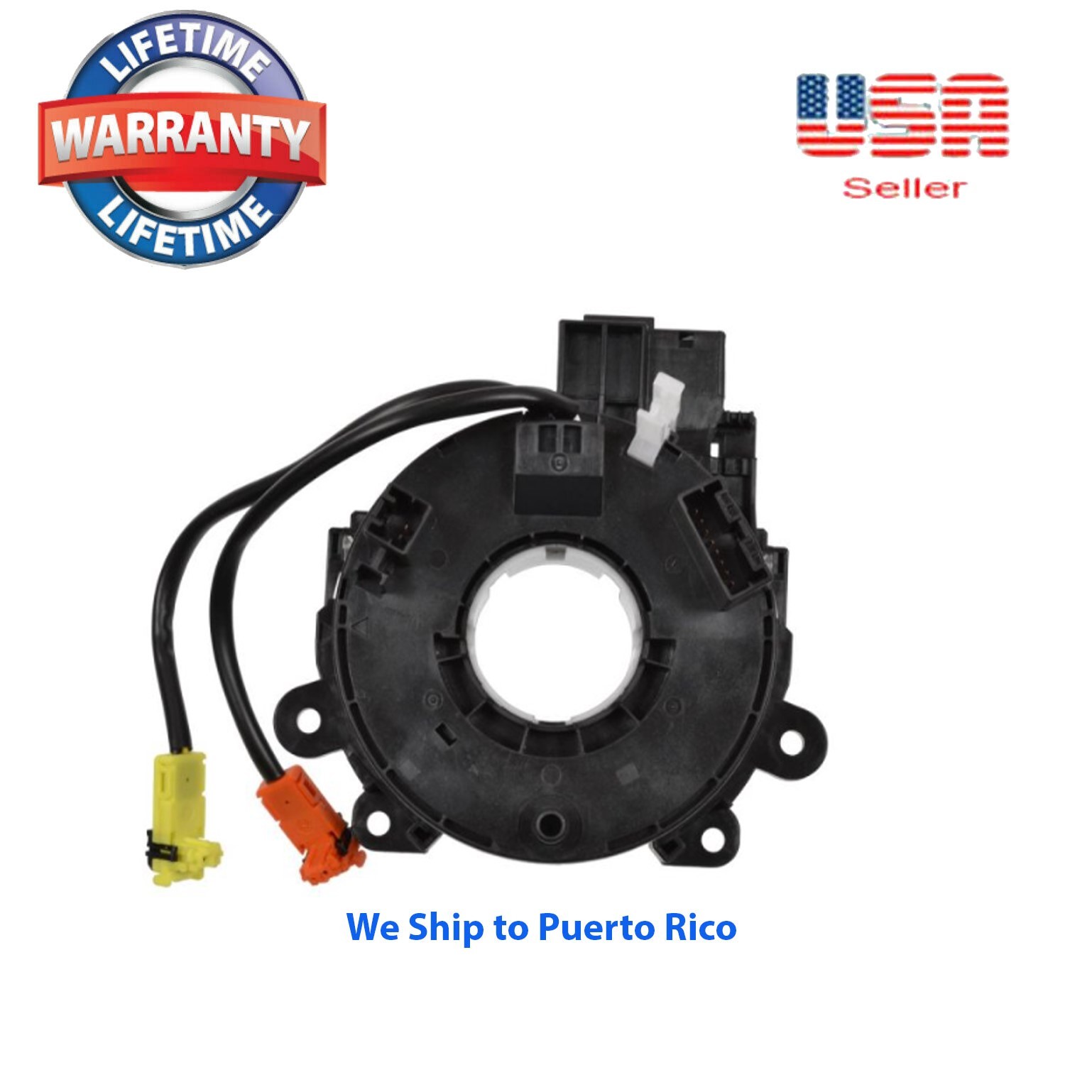 Air Bag Clock Spring 2 Wires Fit Infinity G35 07-08 Q40 2015 G25 11-12 G37 09-13