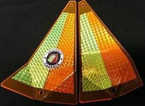 Shortbus Flashers 8 in Flasher UV Chartreuse Orange Blade