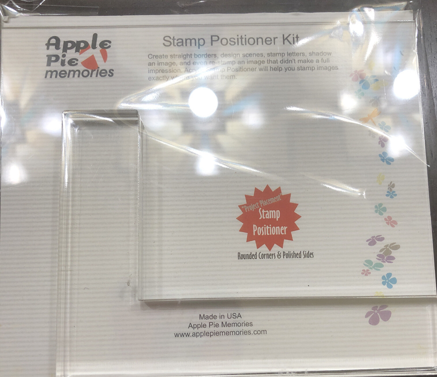 Apple Pie Memories Stamp Positioner Kit  878618000183