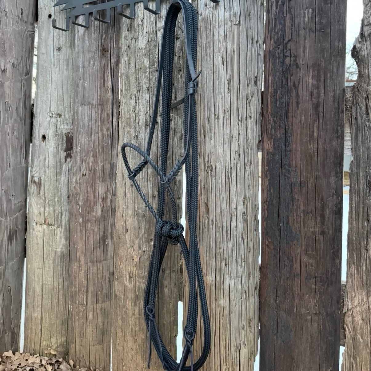Loping Hackamore - Hand Made In Texas - Colt Starting Bridle
