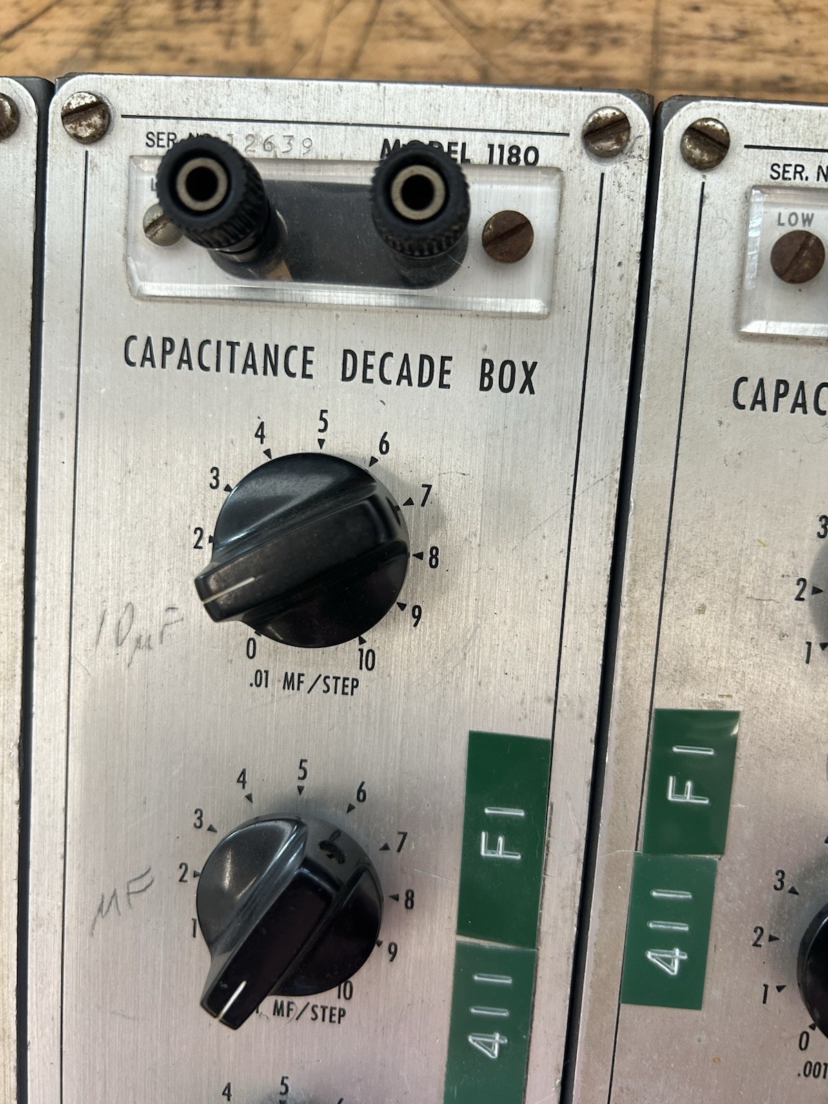 Capacitor Decade Box Model 1180