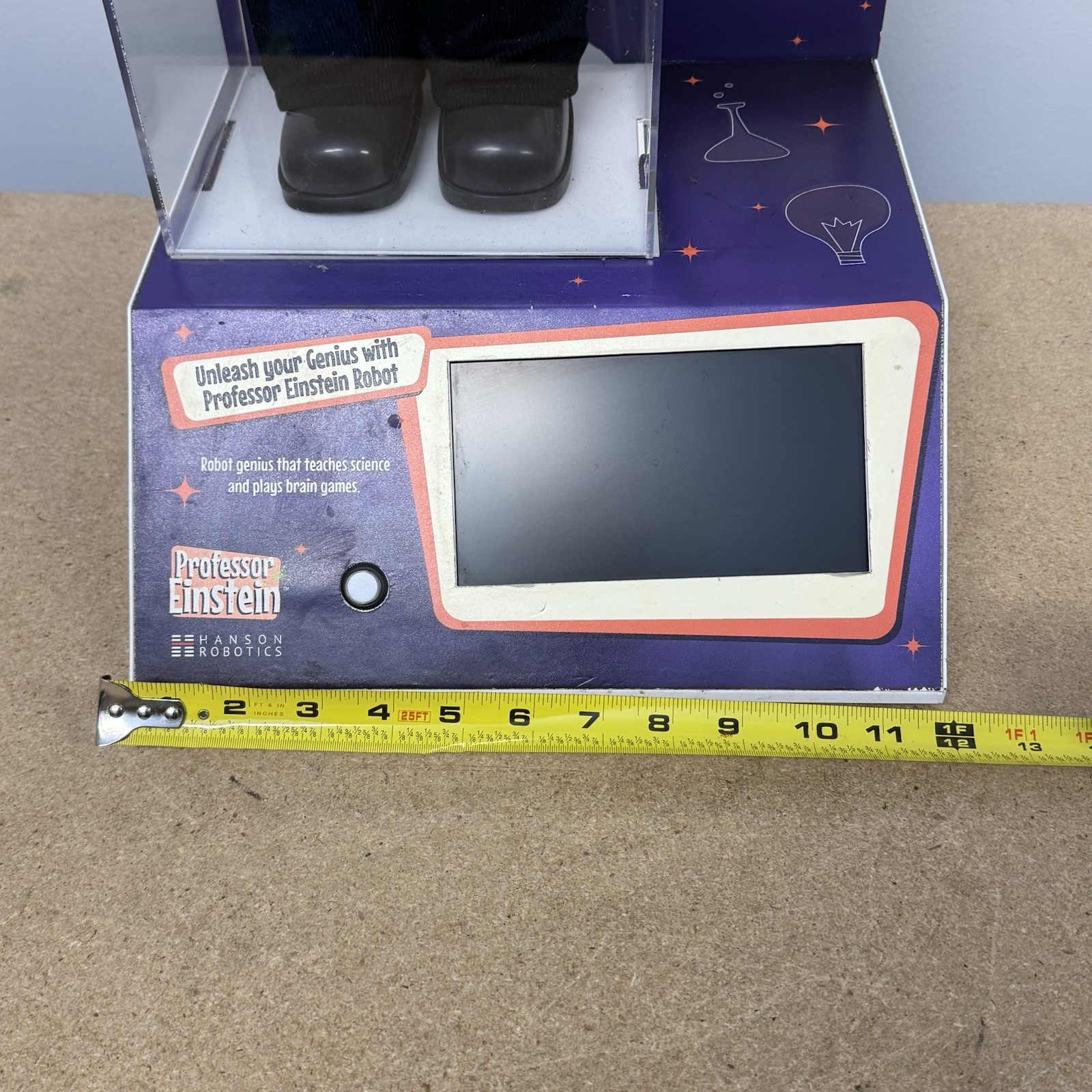 Professor Einstein Robot Hanson Robotics Interactive Tutor Genius STORE DISPLAY