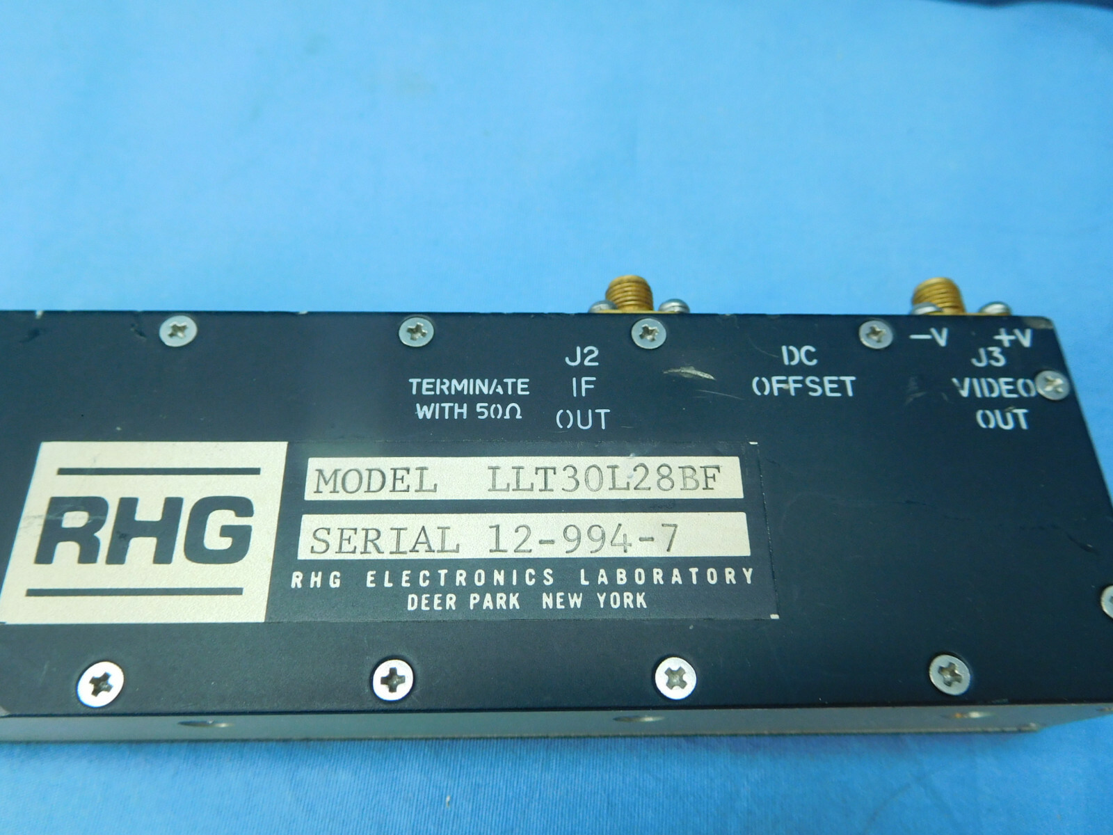 RHG LLT30L28BF Intermediate Frequency Amplifier
