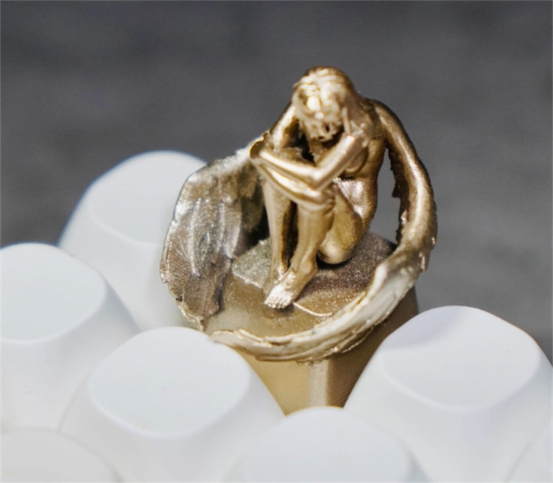 Angel Keycap Artisan For Cherry Mx Mechanical Keyboard Resin Personality Art New