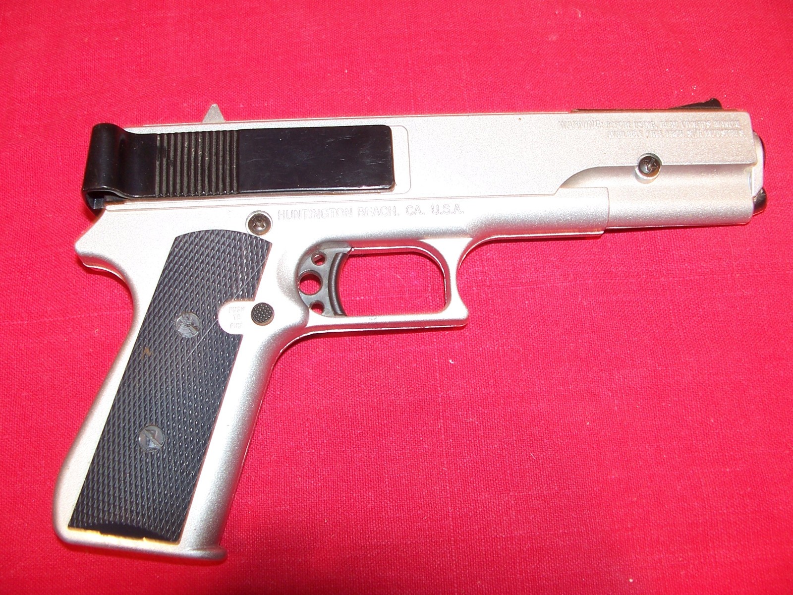 Vintage Marksman BB Pistol 177 Cal Pellet Dart Stainless Piston Huntington Beach