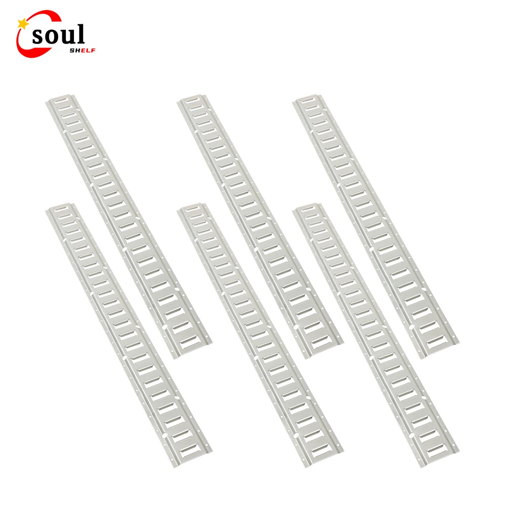 6 Pack Fit For Garages Tie Down Rail Kit 4' New Vans Trailers Labwork E Track