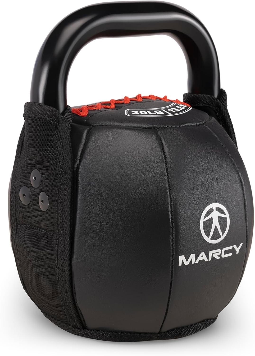 30LBS Strength Training Soft Kettlebell w/Handle for Weightlifting Conditioning