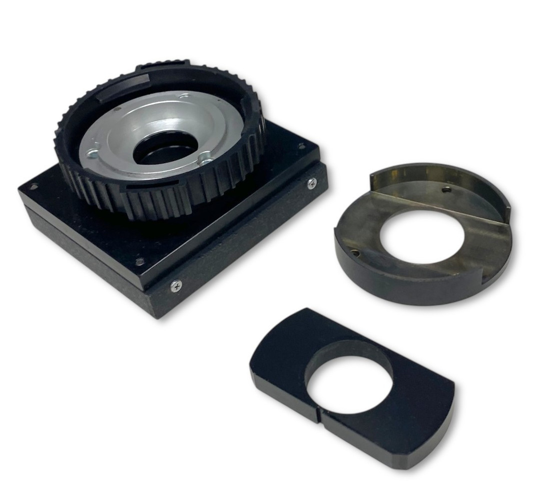 Nikon Microphot FX Microscope Mounts Part and Slide Filter, 3 Pcs