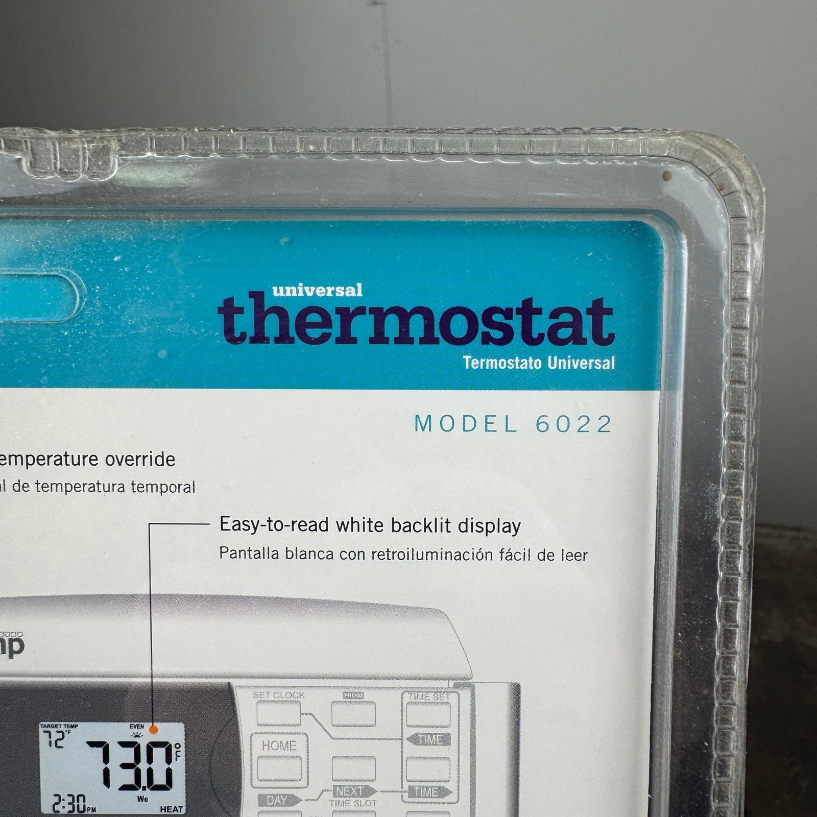 RiteTemp 6022 Universal 5-1-1 Programmable Thermostat New & Sealed