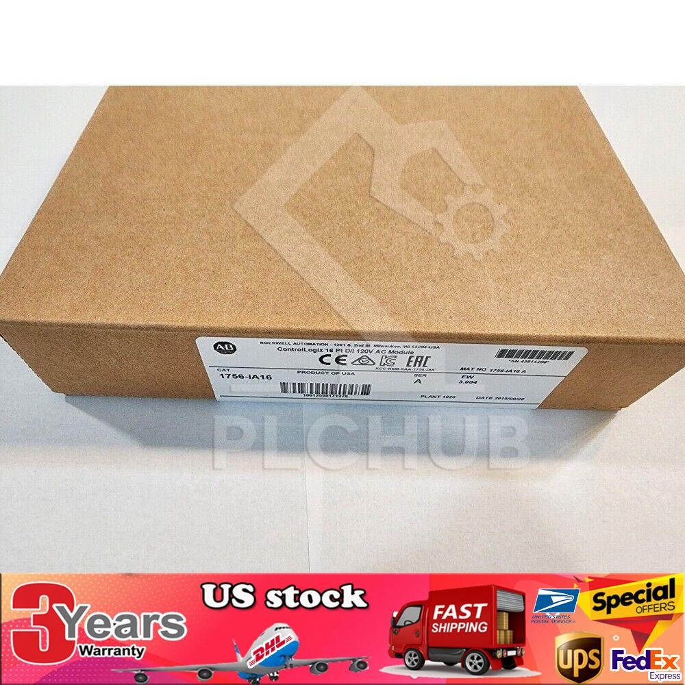 AB1756-IA16 ControlLogix 16Pt AC Input Module New Factory Sealed US USA